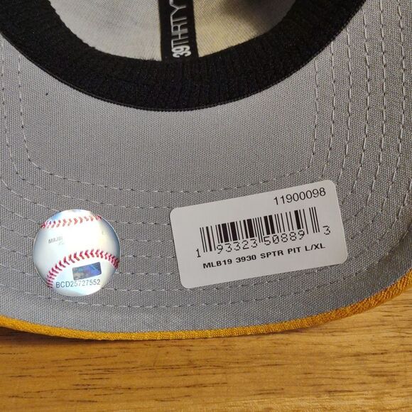 New Era 39Thirty Pittsburgh Pirates Spring Training L/XL Stretchfit Hat - New - Picture 8 of 9